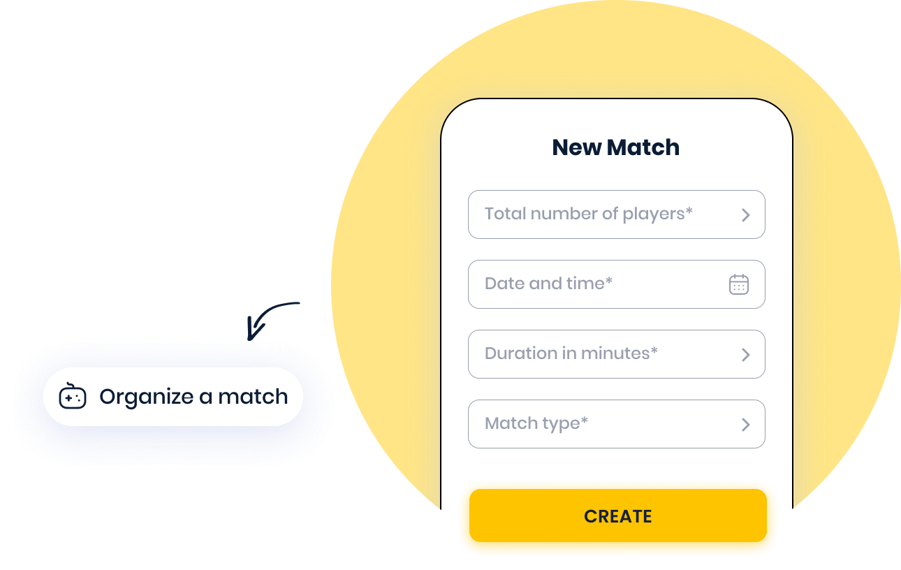 organize a match